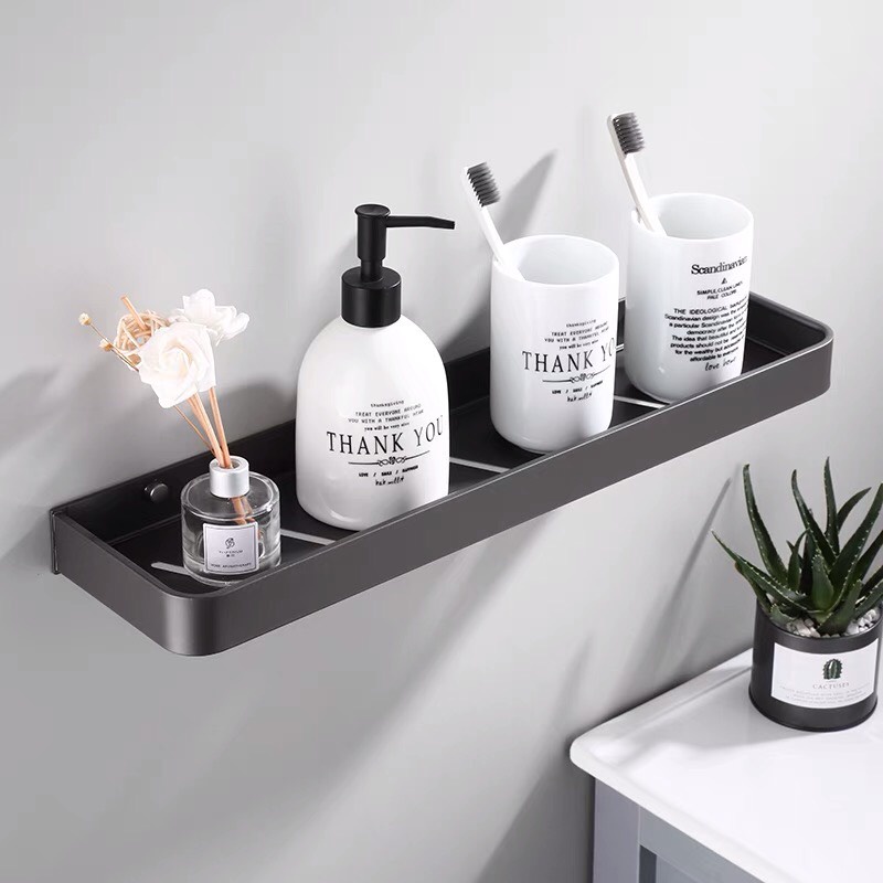 Kệ Nhà Tắm Dán Tường Sơn Tĩnh Điện Cao Cấp, Phong Cách Bắc Âu Hiện Đại