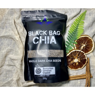 Hạt chia đen hữu cơ
