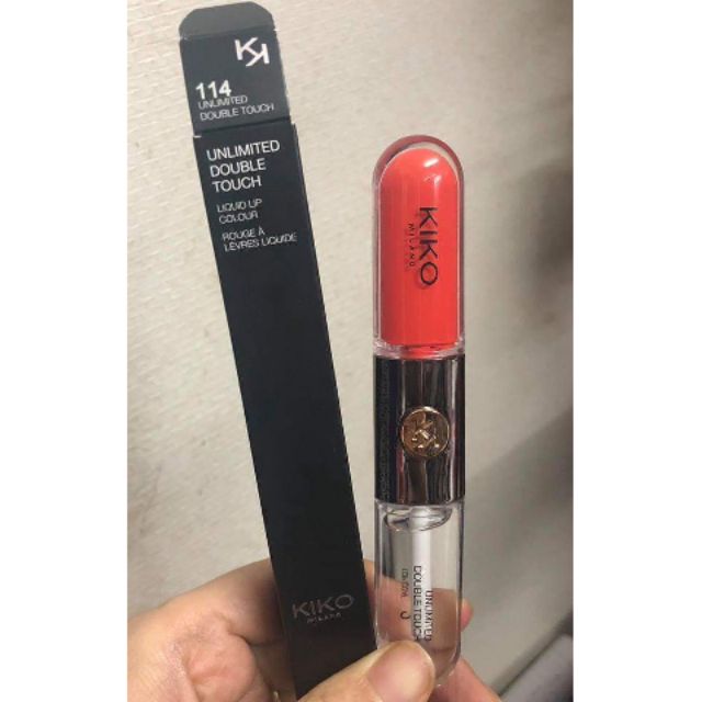 Son Kiko màu 114 Orange Red