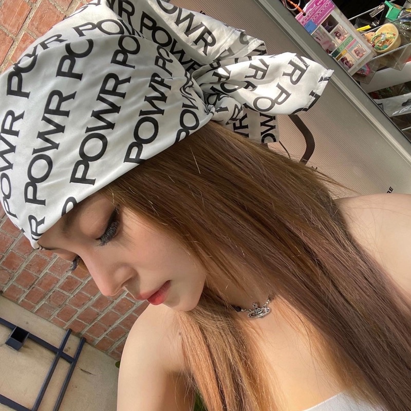 KHĂN TURBAN POWR LOGO