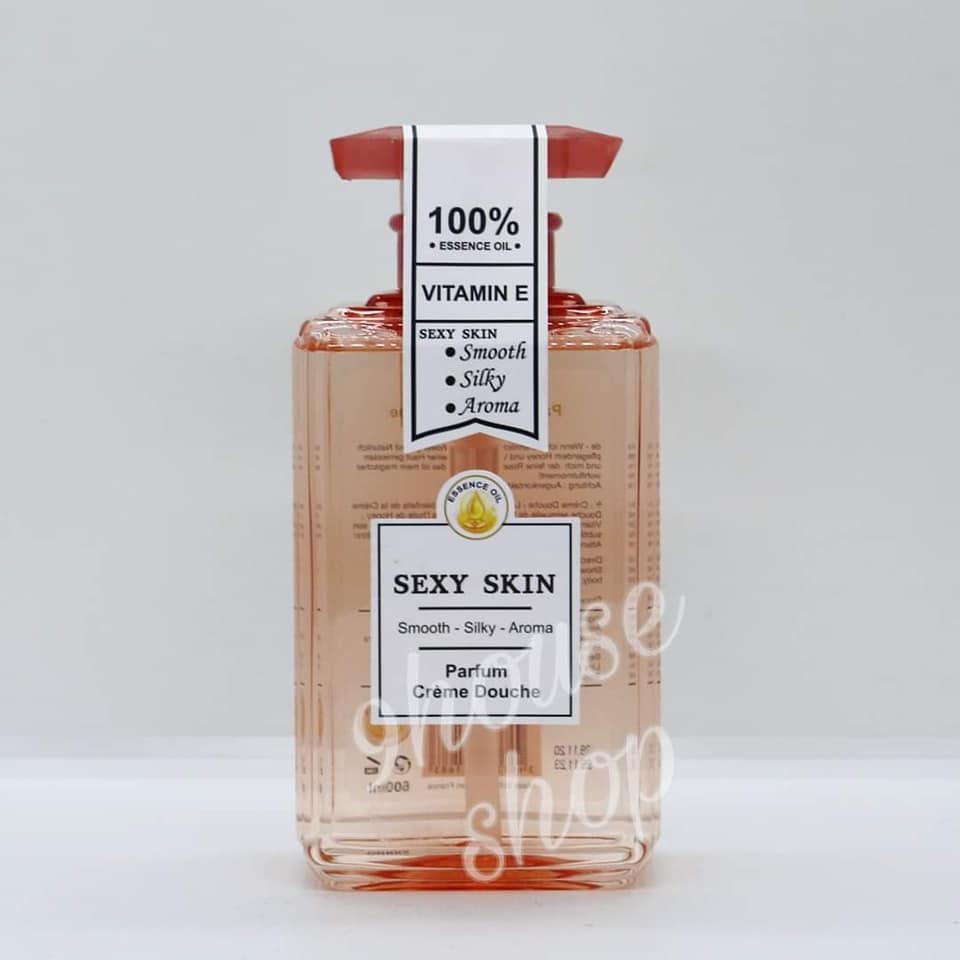 01 Chai Sữa Tắm Hương Nước hoa Sexy Skin 100% Essence Oil 600ml