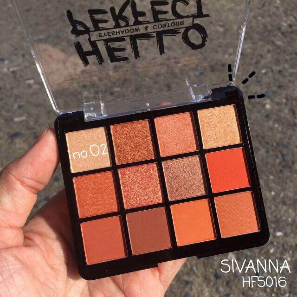 Bảng Phấn Mắt-Má Hồng-Tạo Khối Sivanna Hello Perfect HF5016 | BigBuy360 - bigbuy360.vn
