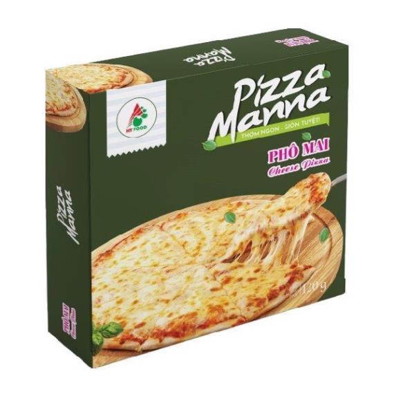 Pizza Manna - nhiều vị béo thơm chuẩn vị hộp 120g chính hãng