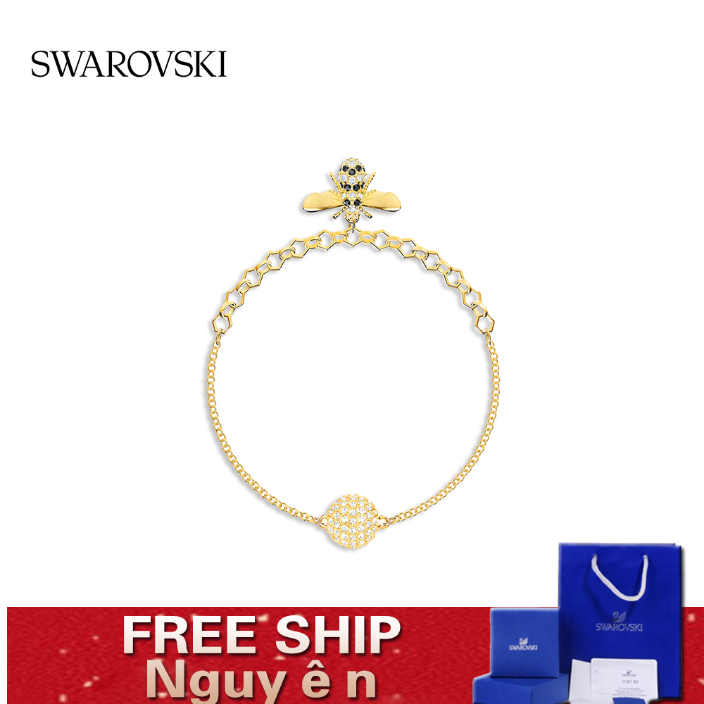 FREE SHIP VòngTay Nữ Swarovski REMIX BEE DANCE Bracelet Crystal FASHION cá tính Trang sức trang sức đeo THỜI TRANG