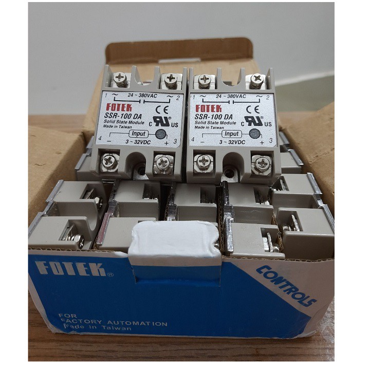 Relay bán dẫn Fotek SSR 25DA / 40DA / 50DA / 60DA/ 100DA Rơ le bán dẫn Fotek