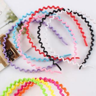 Cài tóc gợn sóng màu sắc ngọt ngào cho bé gái