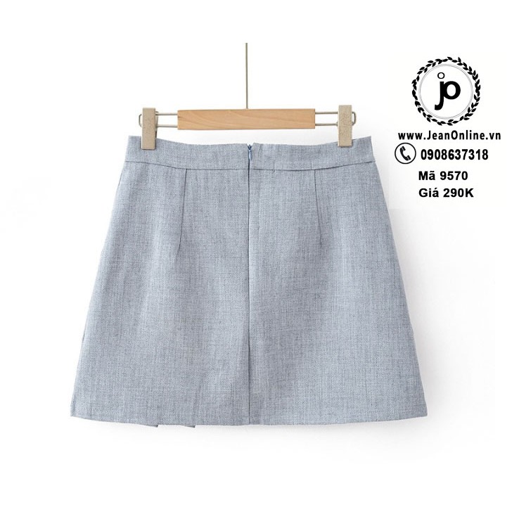 Short Váy Xếp Ly Nút (MS 9570) | BigBuy360 - bigbuy360.vn