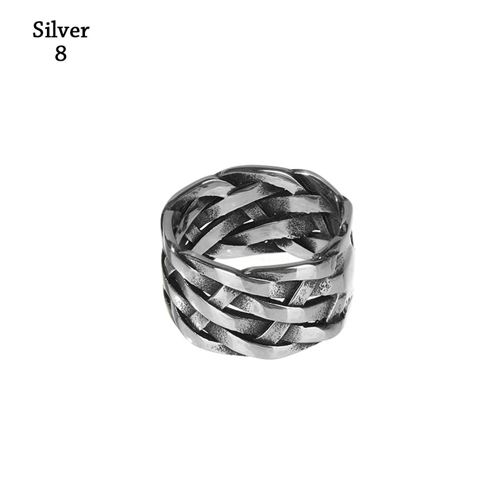 Nhẫn Khắc Biểu Tượng Hoa Hồng Phong Cách Vintage