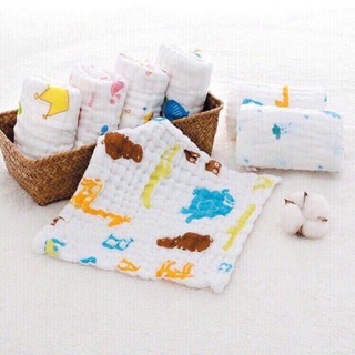 Khăn mặt xô cho bé💓freeship💓khăn mặt xô 6 lớp rửa mặt cho bé
