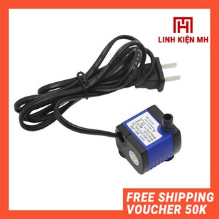 Bơm chìm mini hg-320 220v 3w bơm tiểu cảnh, bể cá, điều hòa nước - linhkienmh
