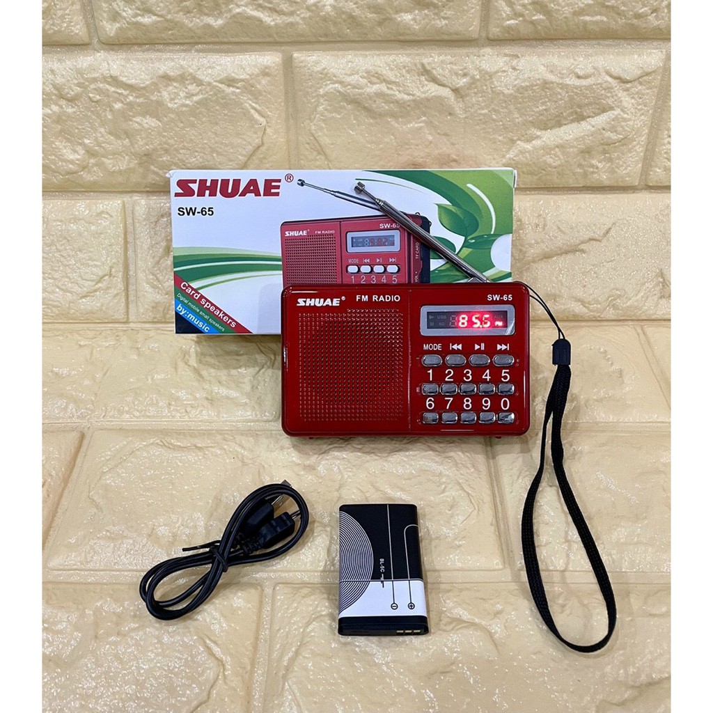 Đài FM Radio SHUAE SW-65