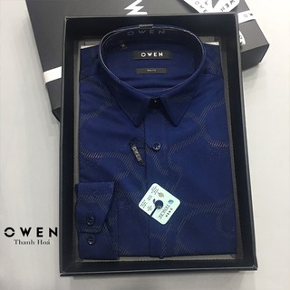 OWEN - Áo sơ mi DÀI tay Owen Kiểu dáng SLIMFIT - As80347D