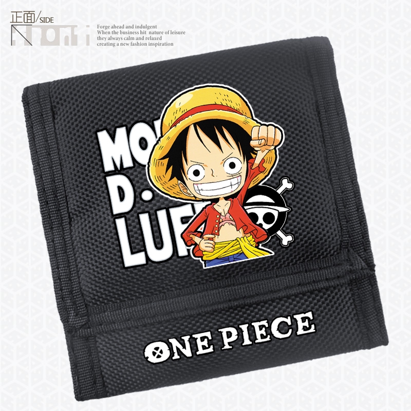 Ví Tiền In Hình Nhân Vật Anime One Piece Độc Đáo Sáng Tạo