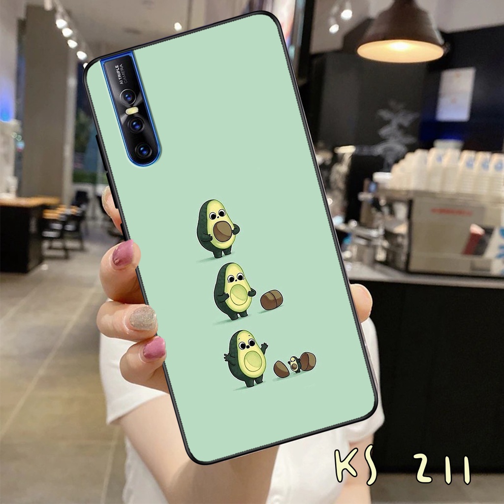 Ốp lưng Vivo V15 - Vivo V15 Pro - Vivo V17 - Vivo V17 Pro - Ốp in hình trái bơ siêu dễ thương