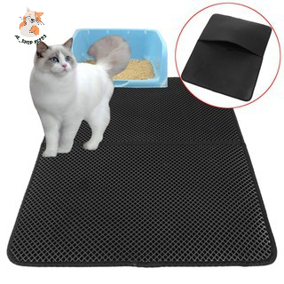 Thảm lót khay vệ sinh chống vương vãi cát cho mèo (40x50cm)