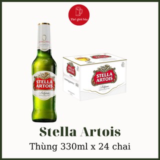 Bia Stella Artois 330ml x 24 chai | Chính hãng date dài