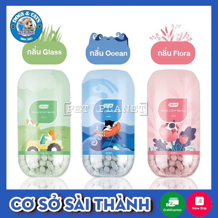 VIÊN KHỬ MÙI HÔI CÁT MÈO CATURE 450ml