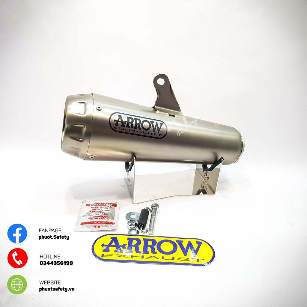 Pô arrow pro race nhập khẩu ytaly - ảnh sản phẩm 1