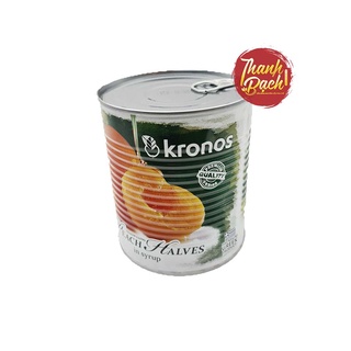 Đào ngâm kronos lon 820g