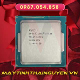 CPU Intel Core i3 4130 (3.40GHz, 3M, 2 Cores 4 Threads) TRAY chưa gồm Fan (Qua sử dụng)