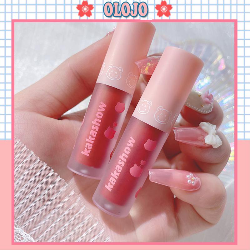 ⚜️Son môi KAKASHOW kết cấu mờ dưỡng ẩm mềm mại kháng nước trang điểm lâu trôi
