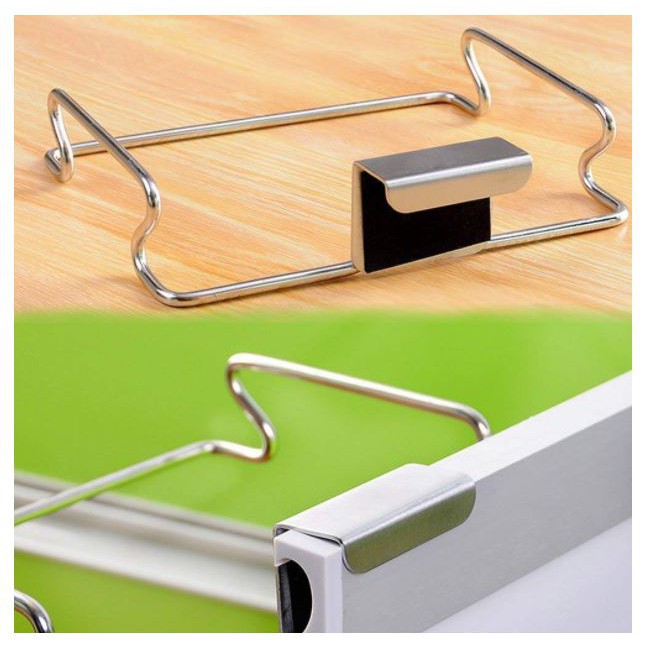Giá Treo Túi Rác Inox304 Móc treo túi rác tiện lợi inox304 Nanichino