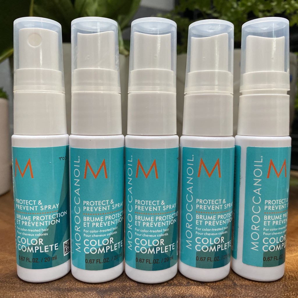 Chính hãng  Xịt bảo vệ màu và ngăn ngừa Moroccanoil Protect &amp; Prevent Spray 160ml - New 2021