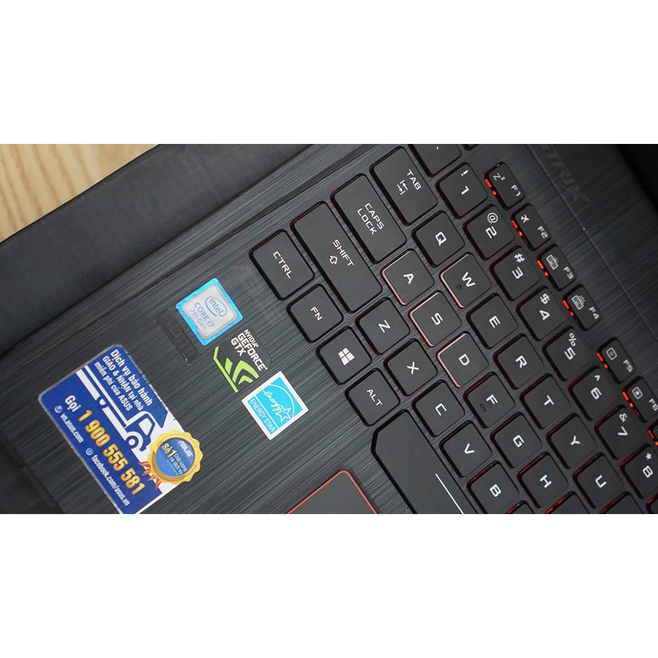 Asus  GL553VE i7-7700HQ 16GB 1TB GTX 1050Ti 15.6" FHD | WebRaoVat - webraovat.net.vn