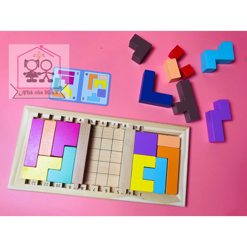 KATAMINO game trí tuệ với 1001 cách chơi cho bé