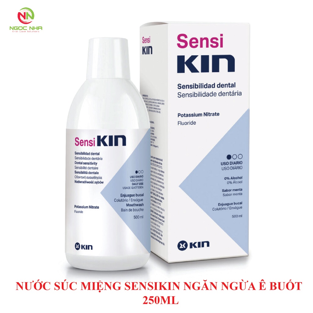 Nước súc miệng ngăn ngừa ê buốt Sensi Kin 250ml