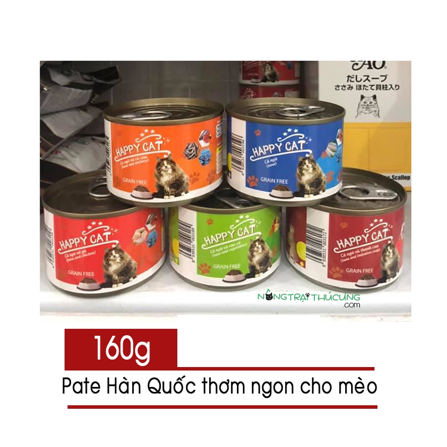 Pate HAPPY CAT thơm ngon cho mèo