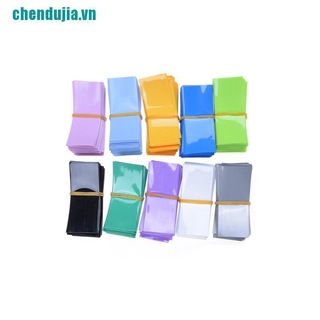 Set 100 Túi PVC Bọc Pin 18650 Cách Nhiệt Tốt