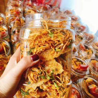 500G CƠM CHÁY LẮC KHÔ GÀ