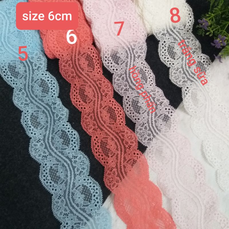 Ren thun trang trí  ,có nhiều mẫu , size 6cm đến 8.5cm