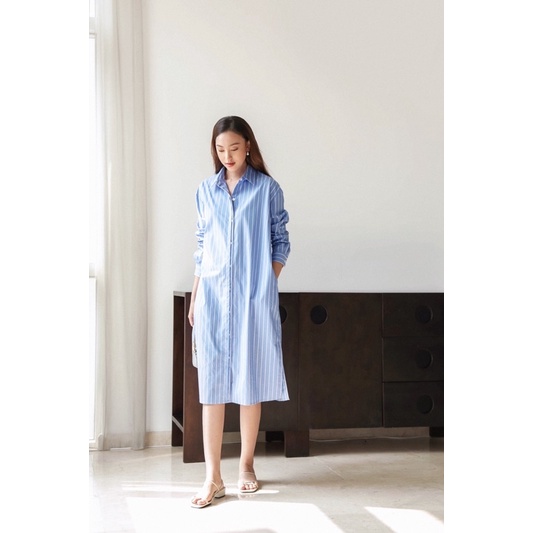 Nosbyn - Đầm Sơ Mi Cotton - N206-D002