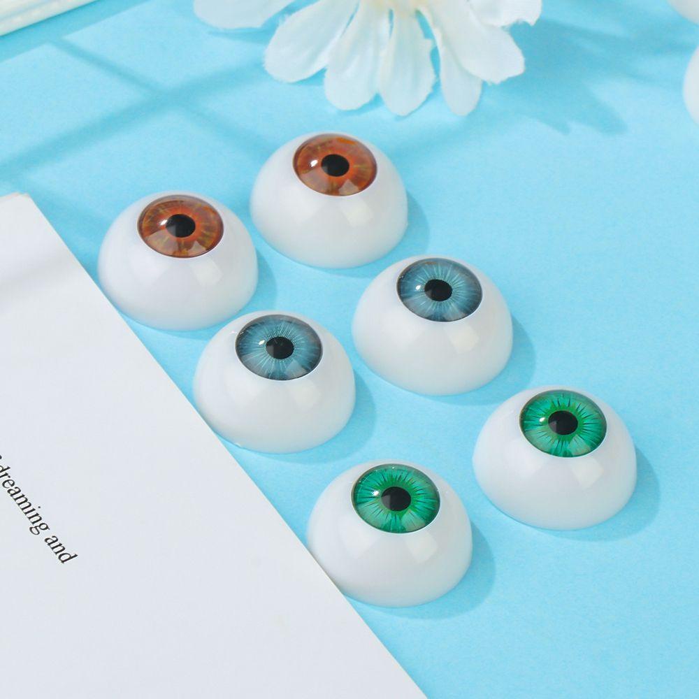 1 Cặp Mắt Nhựa Acrylic 24mm 30mm Cho Búp Bê BJD