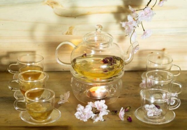 Bộ ấm trà thuỷ tinh