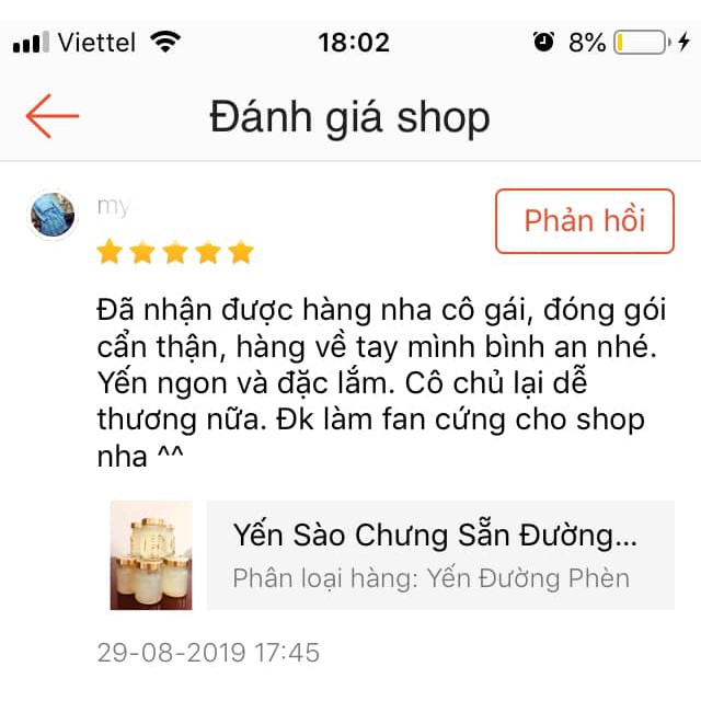 Yến Tươi Chưng Sẵn Đường Phèn 70ml  - Yến Tốt