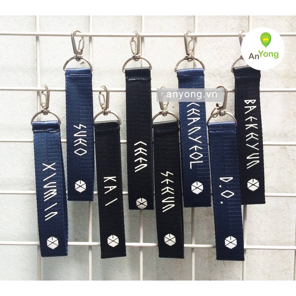 Móc khóa Name Tag EXO