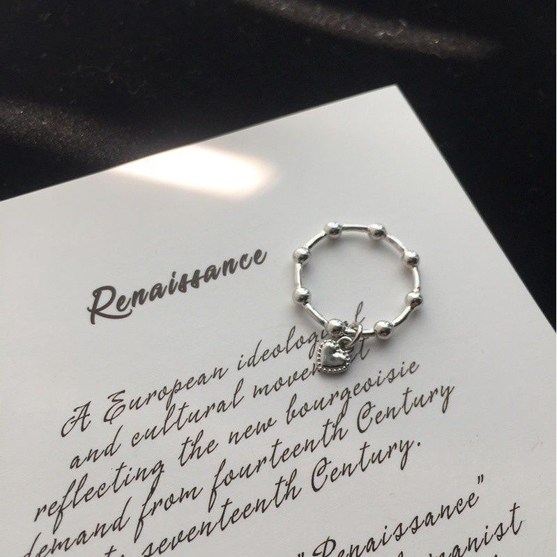 Nhẫn Hở Hình Bướm / Trái Tim Phong Cách Hàn Quốc Cao Cấp