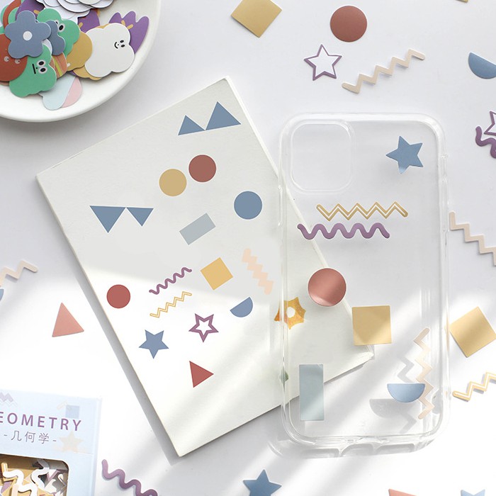 &lt;Ảnh Thật Shop Chụp&gt; Set 100 Miếng Sticker Lovely Hình Dán Trang Trí Sổ Tay Nhật Ký Điện Thoại Khay Đựng Bút M013