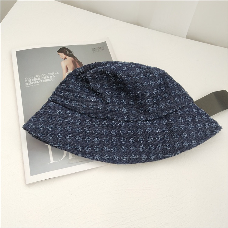 Nón Tai Bèo Denim Vành Rộng Che Nắng Thời Trang Xuân Hè Cho Nữ