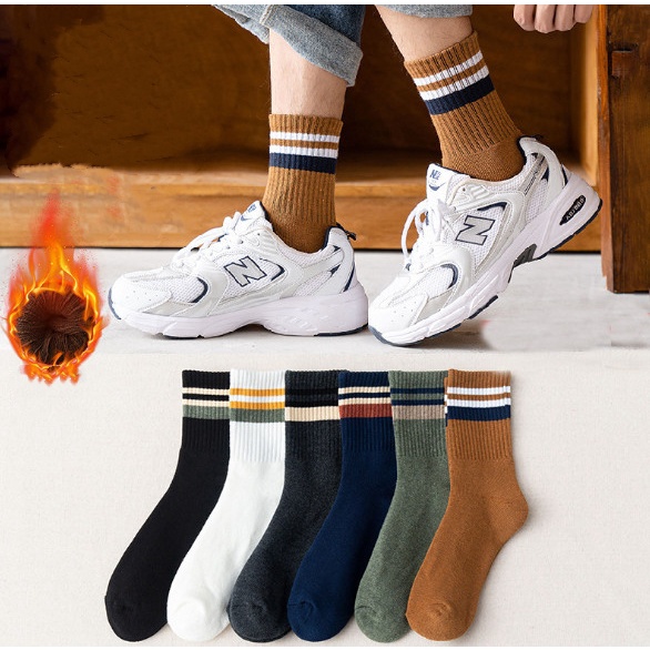 Vớ Tất cotton cổ lửng Nam Nữ phong cách đơn giản, trẻ trung và năng động.