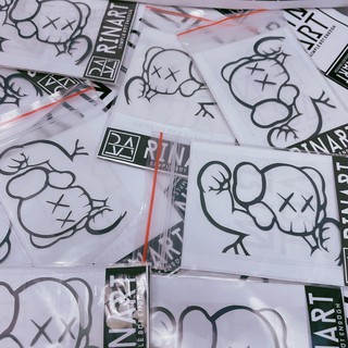 Decal ủi kaws phản quang cá tính | Logo Sticker Patch in áo ủi trực tiếp lên vải  Decal in áo ủi trực tiếp lên vải