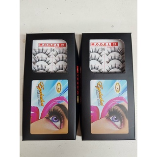 [COMBO 10 HỘP SỐ 34] LÔNG MI GIẢ MODEL 21 TỰ NHIÊN