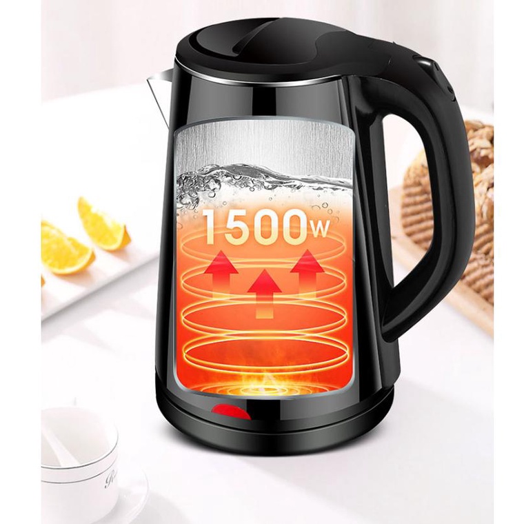 Ấm siêu tốc thái lan 2.5L,Bình đun nước Siêu Tốc Jiplai Cao Cấp, Nhỏ Gọn, Siêu tiết kiệm điện