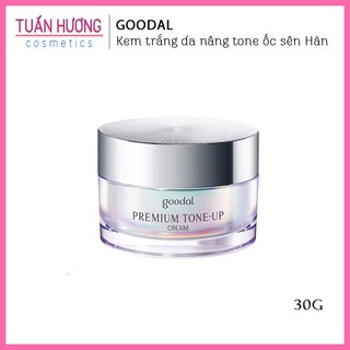 Kem trắng da nâng tone ốc sên goodal premium tone up 30ml