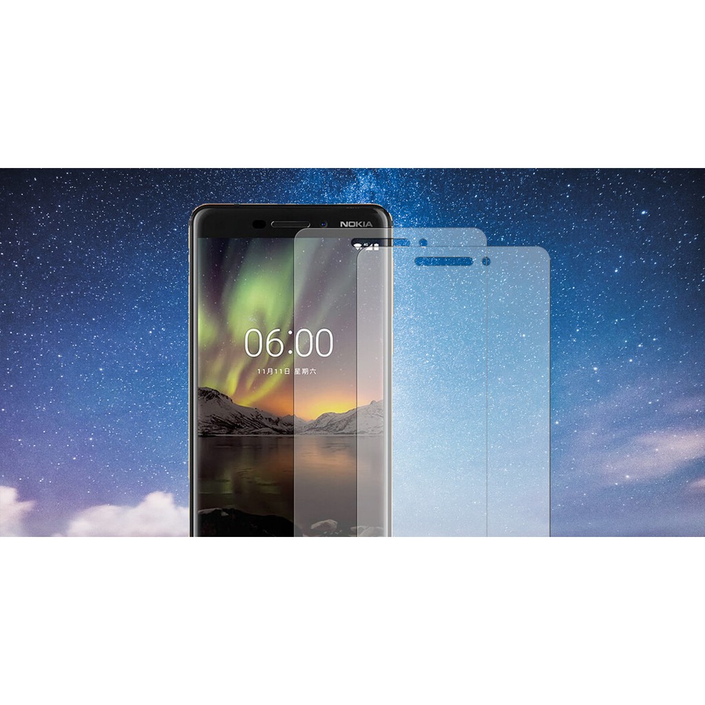 Kính cường lực Nokia 6.1 / Nokia 6 2018 (Trong Suốt)