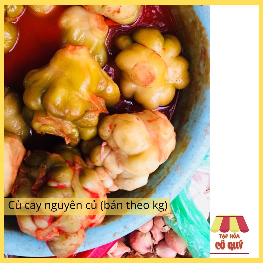 Củ Cải Cay Nguyên Củ, Rau Cay Cắt Sợi - Tạp hóa cô Quý