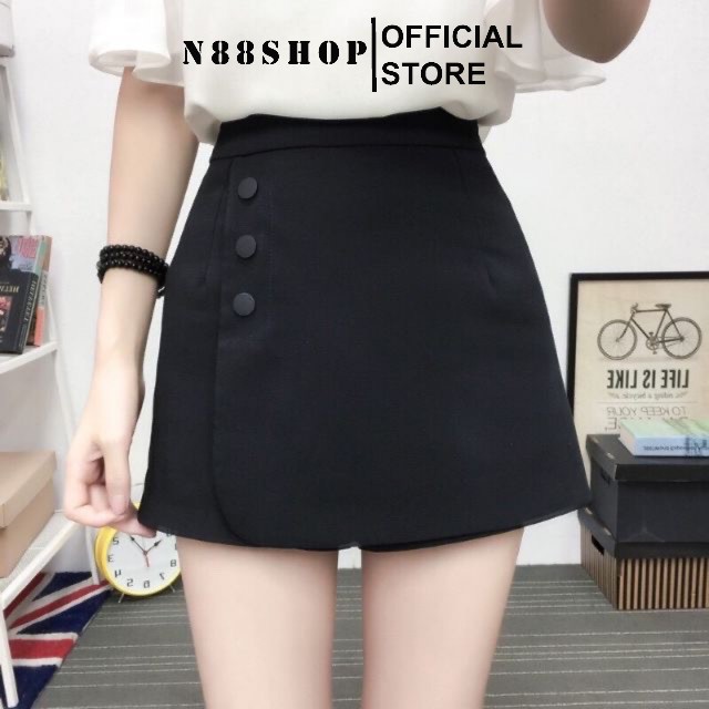 Quần váy-Chân váy-phối cúc GIẢ VÁY TIỆN LỢI DÁNG XINH CHẤT TUYẾT MƯA FORM ĐẸP THOẢI MÁI KHI MẶC | BigBuy360 - bigbuy360.vn